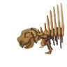 Quebra Cabeça 3D Dinossauro Dimetrodon 29 Peças - 4