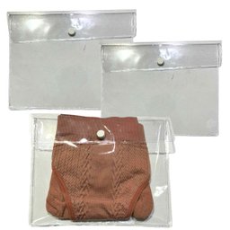 Embalagem Multiuso Pvc Cristal com Botão 20x16cm Kit 30und - 3