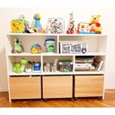 Ver imagem 2 de Estante De Nichos Com Baús Organizadores Natan 100% Mdf