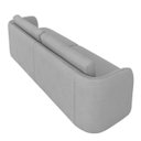 Ver imagem 7 de Sofá Living Sala de Estar Abel 240cm Bipartido Pés de Madeira Veludo Cinza G33 - Gran Belo
