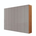 Ver imagem 2 de Guarda Roupa Casal Atacama 100 Mdf 8 Portas e 8 Cabideiros