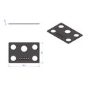 Ver imagem 2 de Vidro Preto para Cooktop 5 Bocas Fogatti