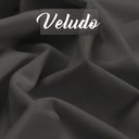 Ver imagem 7 de Canto Alemão Recamier Bau + Painel Madri 160cm Veludo Preto - Inova Decor