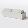 Sofá Cama Bélgica Retrátil e Reclínável 2,30m em Linho Diamond Premium Off White - Home Mobily - 8