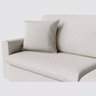 Sofá Cama Bélgica Retrátil e Reclínável 2,30m em Linho Diamond Premium Off White - Home Mobily - 2
