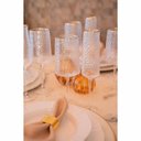 Ver imagem 2 de Taça para Champanhe em Cristal Martelado Petra 300ml Lyor Transparente