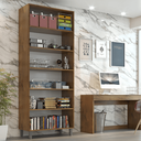 Ver imagem 2 de Armário de Escritório Melissa 2 Portas 5 Prateleiras 2,24m