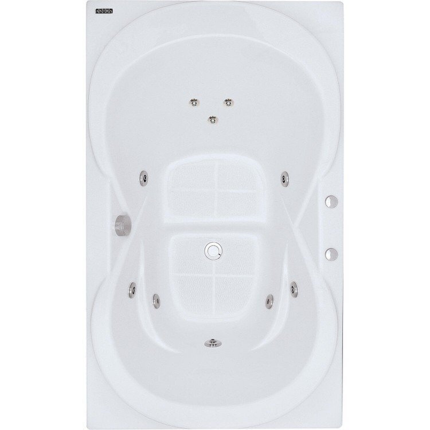 Banheira Hidromassagem Astra Due Gran Luxo - 05 Jatos Acrílico P2 sem Aquecedor e Cromoterapia - 2