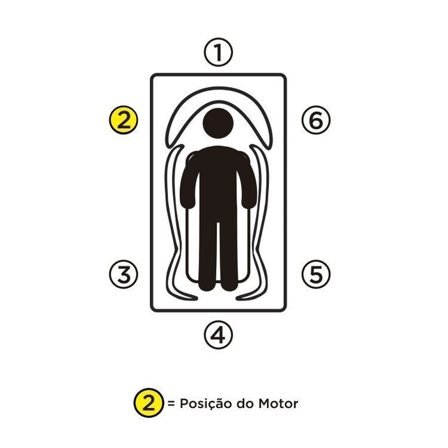Banheira Hidromassagem Astra Due Gran Luxo - 05 Jatos Acrílico P2 sem Aquecedor e Cromoterapia - 4