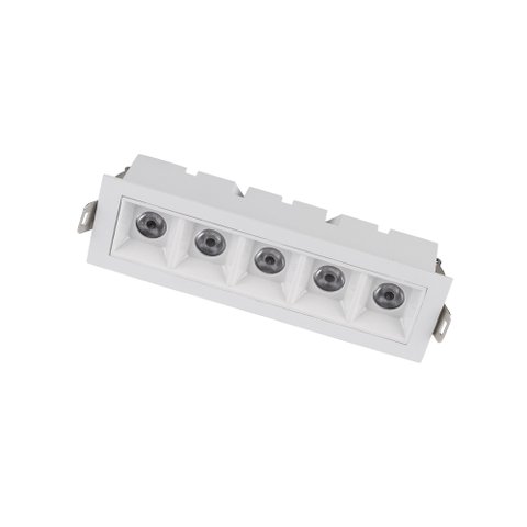 Luminária de Teto Spot Branco Led Taschibra Luz Pontual Arch Embutir 10w 2700k - Branco - Luz Quente
