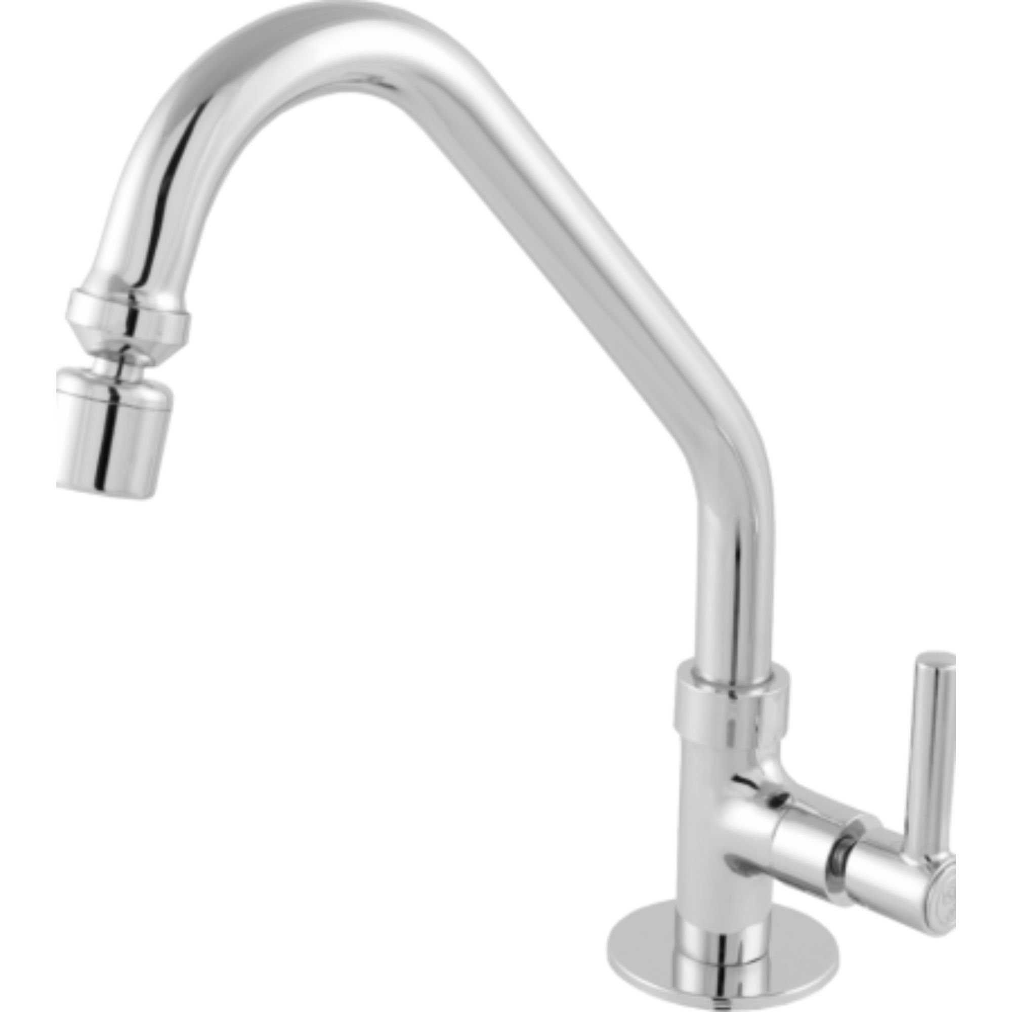 Talita Torneira 1166 Giratoria Cozinha Bancada C-67 1\4 Volta - 1