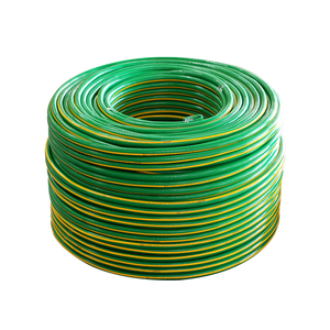 Mangueira Verde Trançada Jardim Siliconada Standard 1/2'' Esp. 2mm Rolo 200 Metros Durín