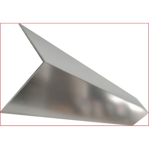Cantoneira Aluminio 5cm X 3,17mm C/ 65cm G10