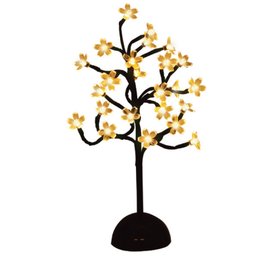 Luminária Arvore Decorativa Led Warm 24 Leds Preto - 3