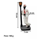 Ver mais imagens de Imagem Zé Pelintra e Oxóssi Resina 15 Cm com Guia Missangão