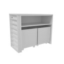 Ver imagem 1 de Rack com Baús Infantil e Porta Carrinhos Lívia 100% Mdf Woodcore
