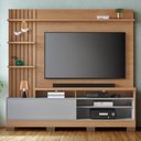 Ver imagem 2 de Estante Home para Tv 65 Pol 200 Cm Maceio Led Freijo Cinza Fosco Clb