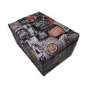 Ver imagem 6 de Caixa Porta Objetos Joias Baú Estojo Organizador com Trava Preto Beer