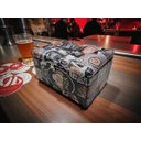 Ver imagem 1 de Caixa Porta Objetos Joias Baú Estojo Organizador com Trava Preto Beer