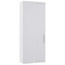 Ver imagem 1 de Guarda-roupa Canto Reto Modulado 1 Porta Alpes Luciane