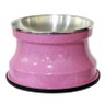 Comedouro Alto Gatos Alumínio Gastrobel - Rosa Pigmentado - 1