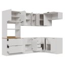 Ver imagem 6 de Cozinha Modulada 7 Peças sem Tampo com Rodapé Ipanema CabeCasa MadeiraOriginals