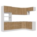 Ver imagem 5 de Cozinha Modulada 7 Peças sem Tampo com Rodapé Ipanema CabeCasa MadeiraOriginals