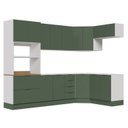 Ver imagem 5 de Cozinha Modulada 7 Peças sem Tampo com Rodapé Ipanema CabeCasa MadeiraOriginals