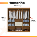 Ver imagem 4 de Guarda Roupas Casal 7 Portas 2 Gavetas Lisboa Aramóveis