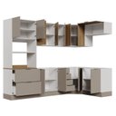 Ver imagem 6 de Cozinha Modulada 7 Peças sem Tampo com Rodapé Ipanema CabeCasa MadeiraOriginals