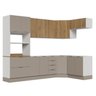 Cozinha Modulada 7 Peças sem Tampo com Rodapé Ipanema CabeCasa MadeiraOriginals - 5