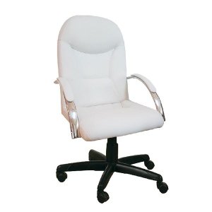 Cadeira Escritório Day Presidente Branca - 100% Nacional