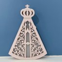 Ver imagem 3 de Luminária de Mesa Nossa Senhora Aparecida - LML-32 - Com Fio - Azul