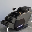 Ver imagem 4 de Poltrona de Massagem Elétrica Reclinação Gravidade Zero 3D Marvin Tela LCD PU Preto G94 - Gran Belo