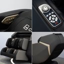 Ver imagem 3 de Poltrona de Massagem Elétrica Reclinação Gravidade Zero 3D Marvin Tela LCD PU Preto G94 - Gran Belo