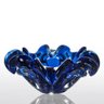 Cachepot Decoração Cristal Murano Azul Safira Sweet P - 1