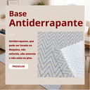 Ver imagem 4 de Tapete Sala Quarto Escritório 100% Algodão Antiderrapante 2,50 x 3,00 Lavável em Máquina Decoração