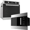 Kit Forno 74L e Micro-ondas 26L de Embutir Oster Black Inox - 220V - 1