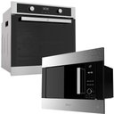 Ver imagem 1 de Kit Forno 74L e Micro-ondas 26L de Embutir Oster Black Inox - 220V