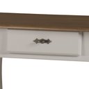 Ver imagem 2 de Aparador para Sala com Pés Luis Xv 1 Gaveta 1010 Linz Móveis - Off White/imbuia Glazer