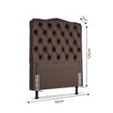 Ver imagem 2 de Cabeceira de Cama Box Solteiro 88cm Dunas Larhome Corino