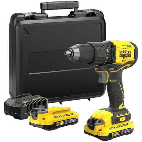 Parafusadeira e Furadeira 1/2" 13mm 20 Volts Bivolt 2 Baterias com Carregador e Maleta - Scd700d2k-b