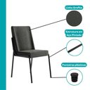 Ver imagem 7 de Conjunto de Sala de Jantar 6 Cadeiras Manila Carraro Freijó Preto