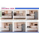 Ver imagem 7 de Cristaleira Sala Elena Reflecta 70cm Platina MGM