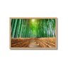Quadro Decorativo Árvore Bambu: Mod. 0361 Collor-ink Mod.0361 60 X 90cm Marrom - 1
