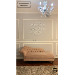 Boiserie Moldura Eva Autocolante Terra 3,5cmx8mm 15 Metros - Branco - 4