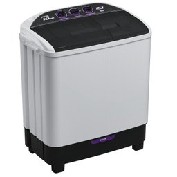 Lavadora de roupas 2 em 1 Twin Tub - 10 Kg - Lava 6 Kg e Centrifuga 4 Kg - Praxis - 127v - 1