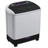 Lavadora de roupas 2 em 1 Twin Tub - 10 Kg - Lava 6 Kg e Centrifuga 4 Kg - Praxis - 127v - 1