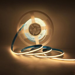 Fita de Led 12v COB 2700K Rolo 50 metros 10w Iluminaçao Ambiente Sala Quarto Cozinha Gesso Teto Reba - 3
