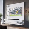 Painel 170 Com 3 Prateleira 65" Prodecor Linha Homme Branco - 1